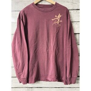 Nike Air Jordan Flight Cruising Altitude Tour Maroon Long Sleeve Michael Jordan